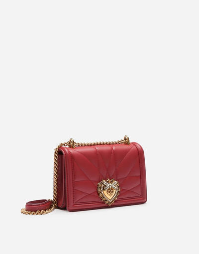 Dolce & Gabbana Small Devotion crossbody bag in quilted nappa leather outlook