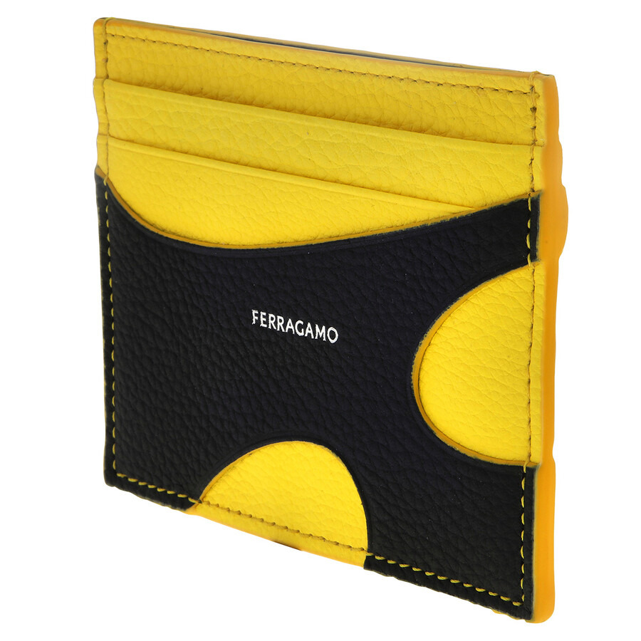 Ferragamo Cut Out Detail Credit Card Holder - 2