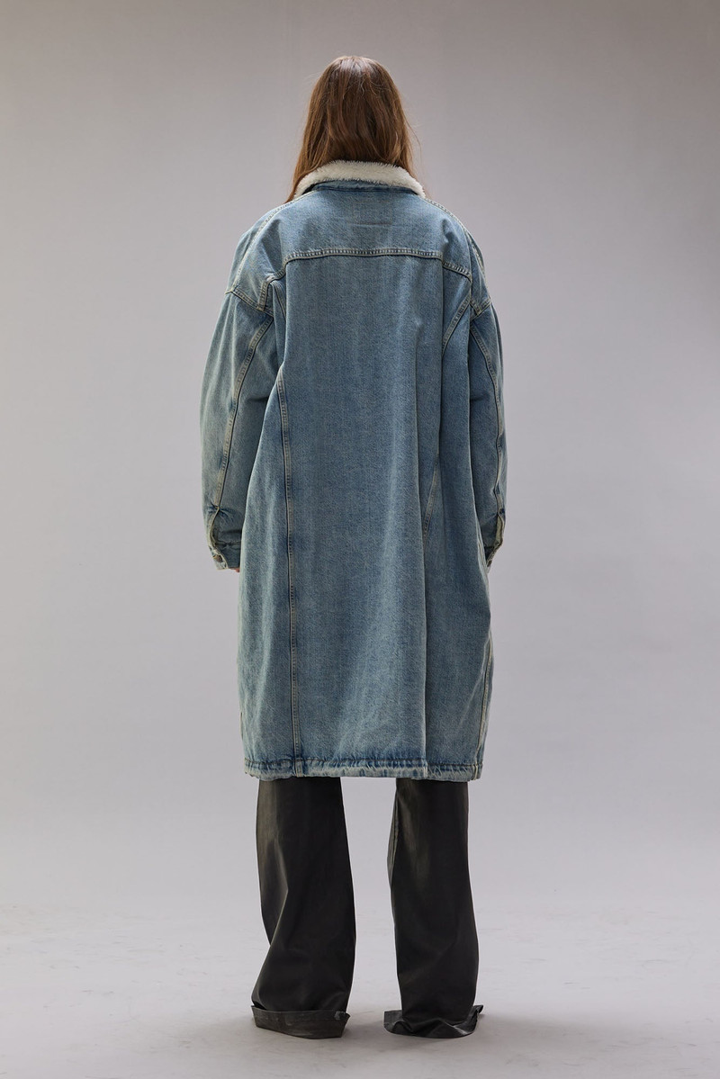 LYLE TRUCKER COAT - SLATE BLUE 4