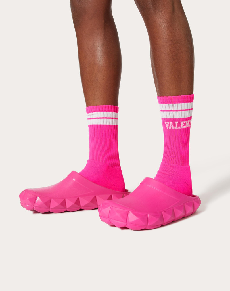 Valentino ROMAN STUD TURTLE RUBBER CLOG outlook