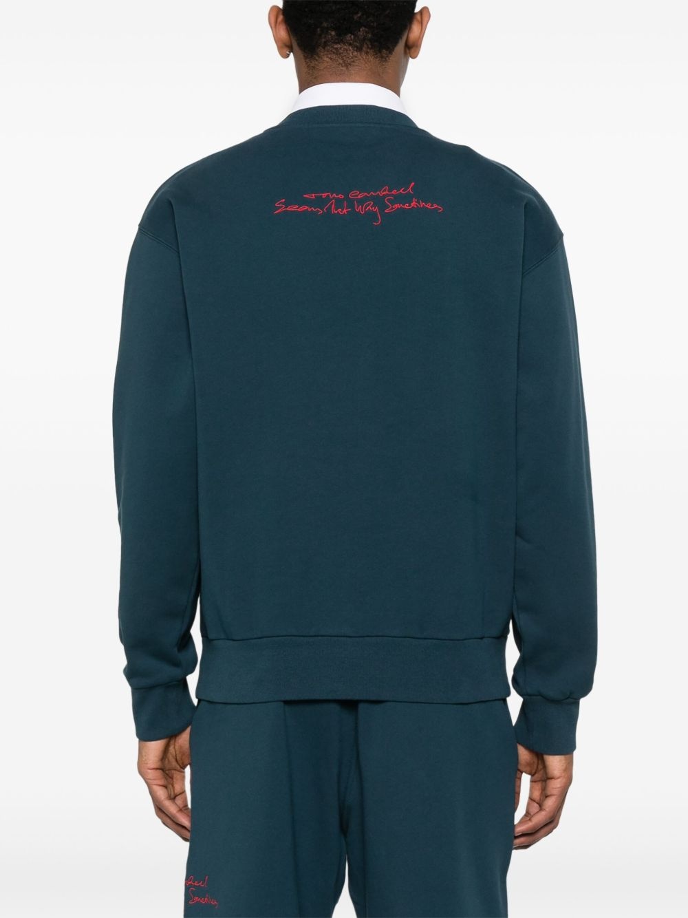 Givenchy medallion-embroidery sweatshirt - 4