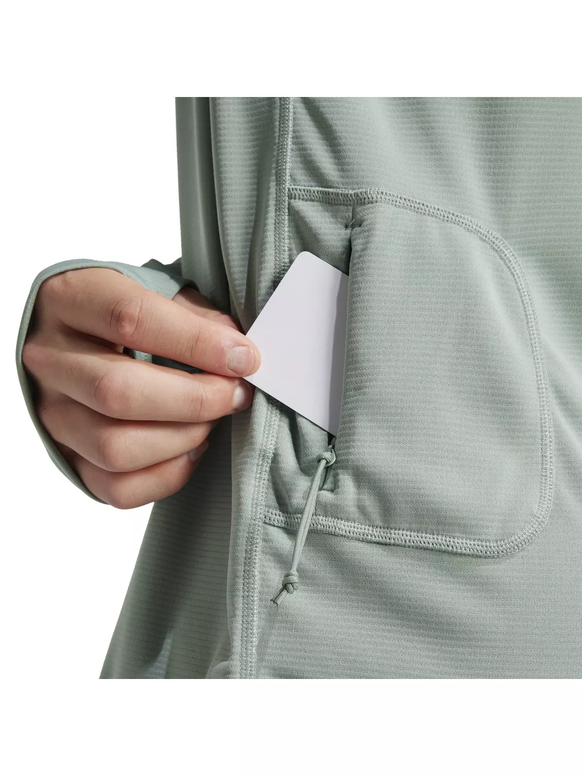 Men's Ultimate Running Reflective Long Sleeve Top -Green - 4