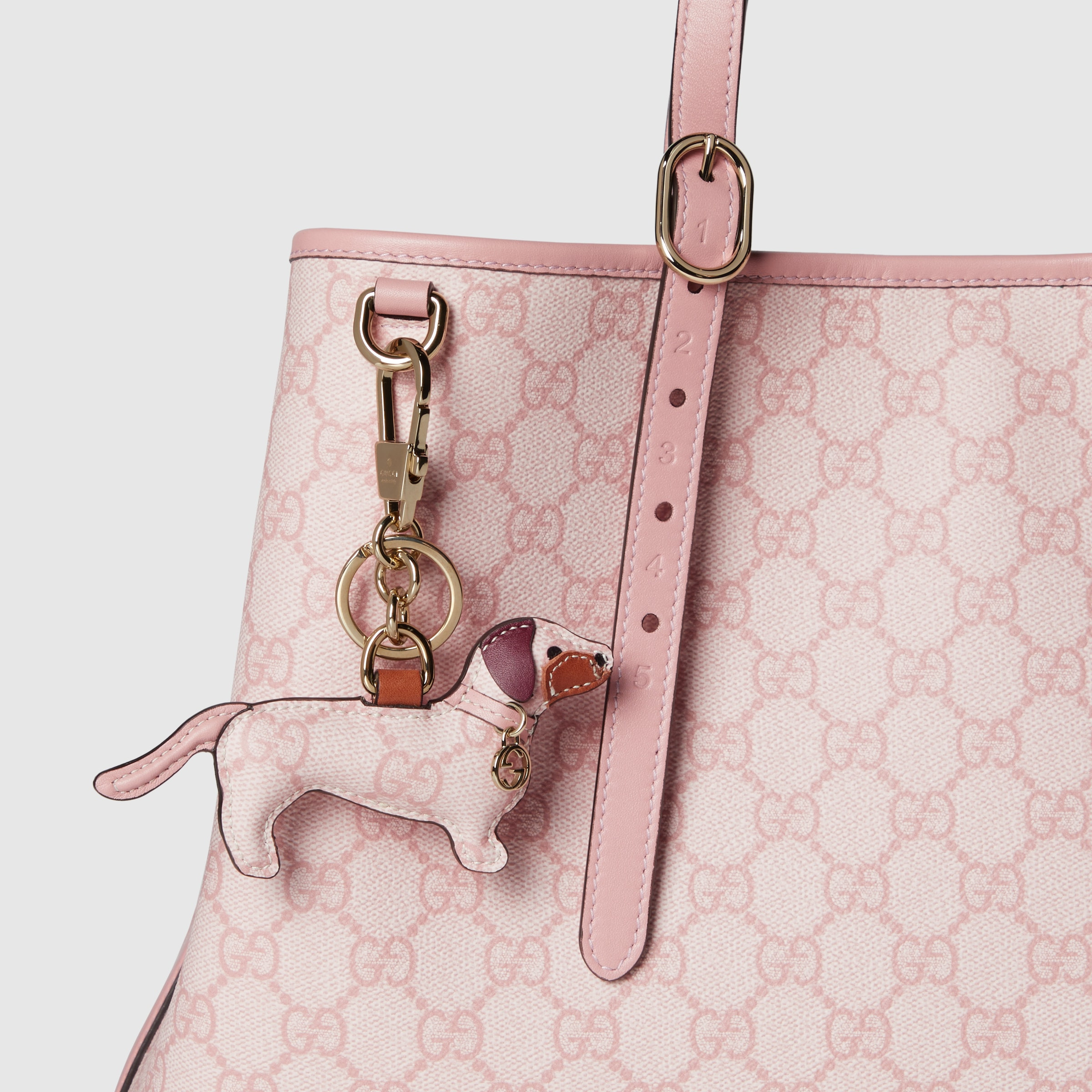 Dog-shaped bag charm - 3