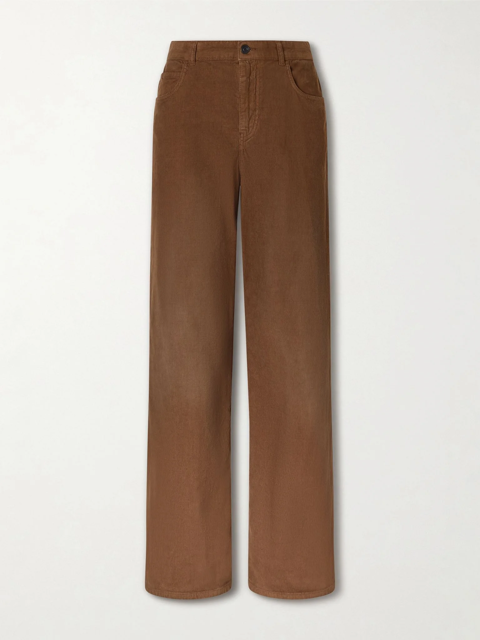 Eglitta cotton-blend corduroy pants Camel - 1