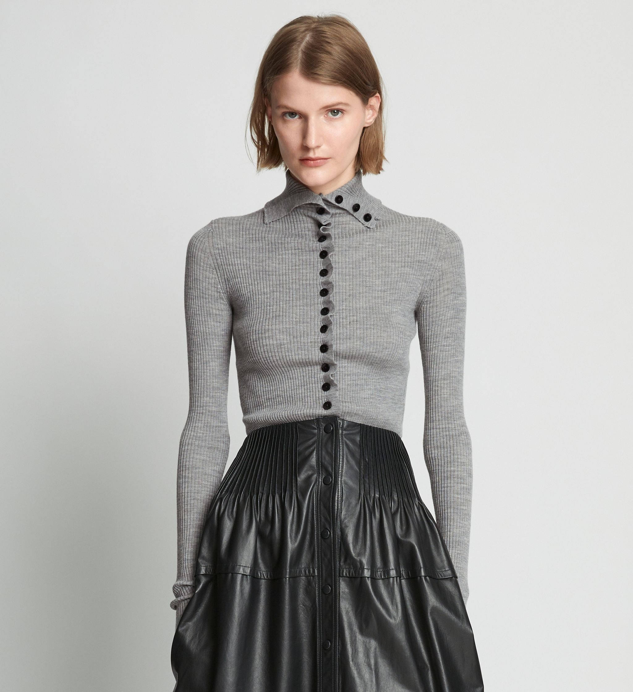 Eco Superfine Merino Button Down Sweater - 2