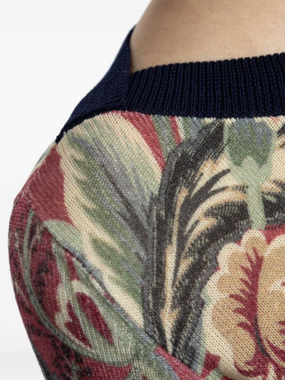 floral-print top - 5