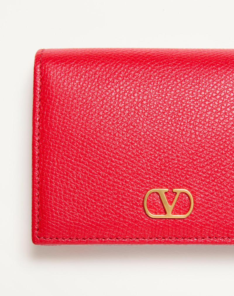 Valentino VLOGO SIGNATURE GRAINY CALFSKIN WALLET outlook