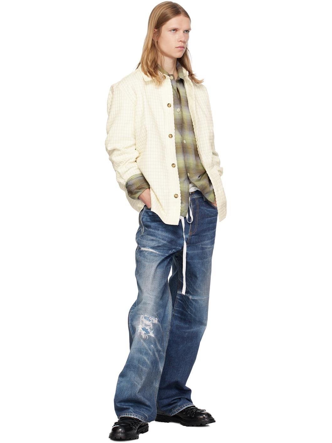 White Gabriel Long Shirt - 4