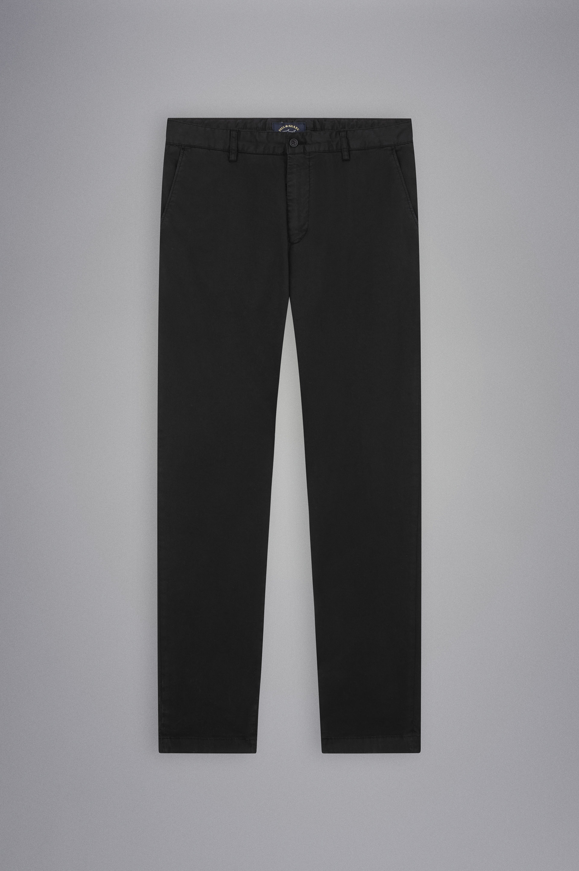 STRETCH COTTON TROUSERS - 1