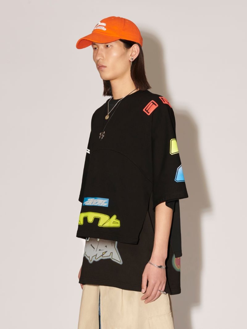 LAYERED BIG SS T-SHIRT - 7