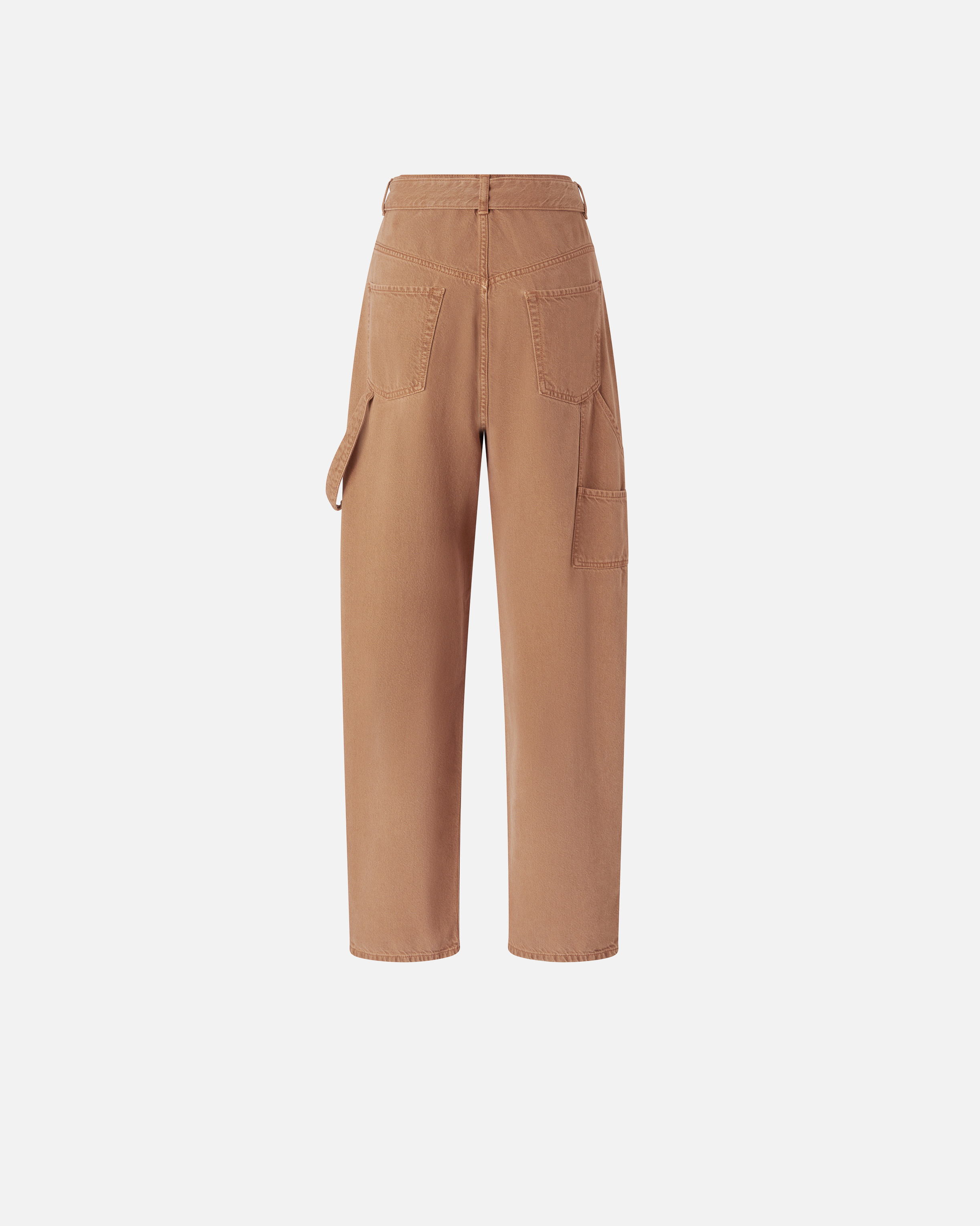 DENIM BALLOON TROUSERS WITH WORKWEAR DETAILS - 6