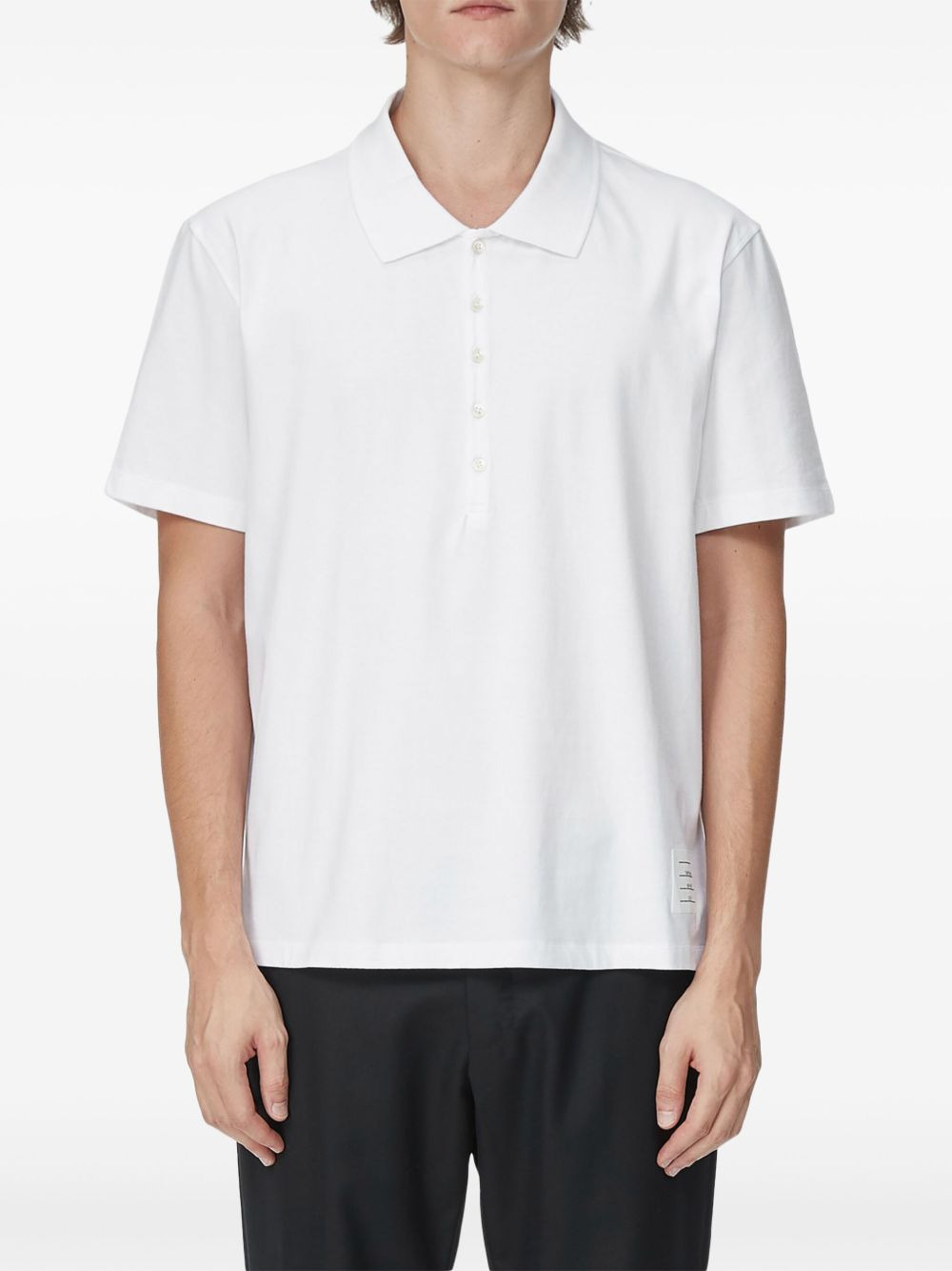 classic button polo shirt - 2