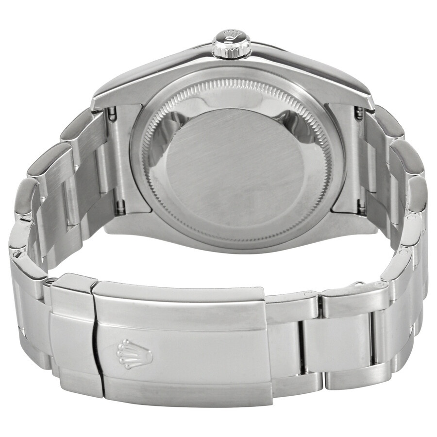 Rolex Oyster Perpetual Datejust 36 Silver Wave Dial Stainless Steel Bracelet Automatic Ladies Watch  - 3