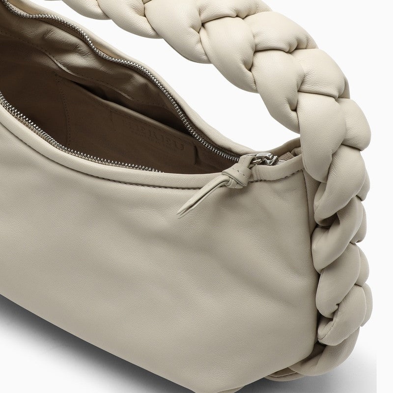 HEREU Cream-coloured leather Espiga handbag