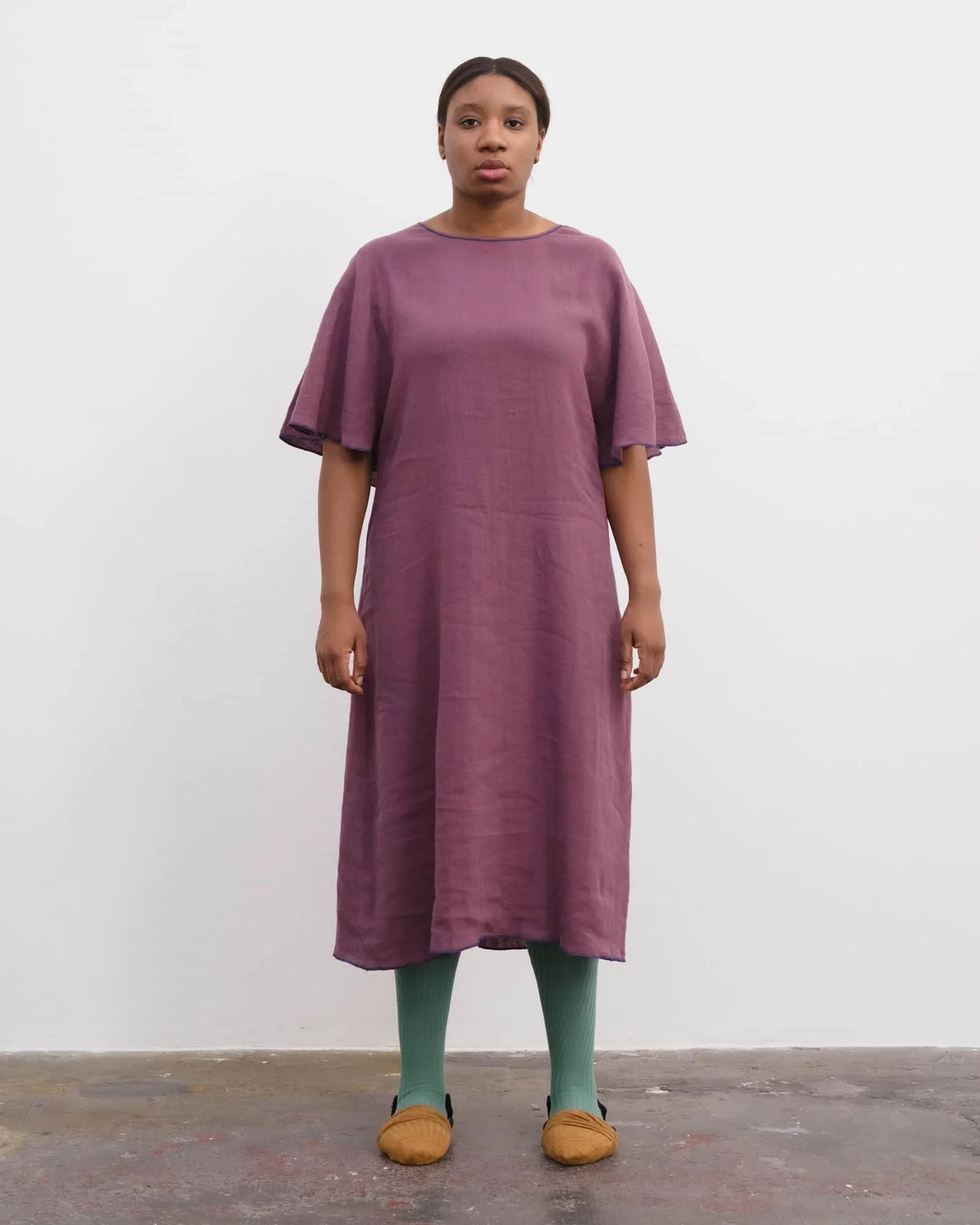 Rene Dress - Crinkle Linen - 1