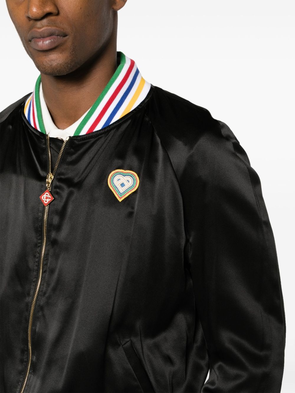 Souvenir logo-patch bomber jacket - 5