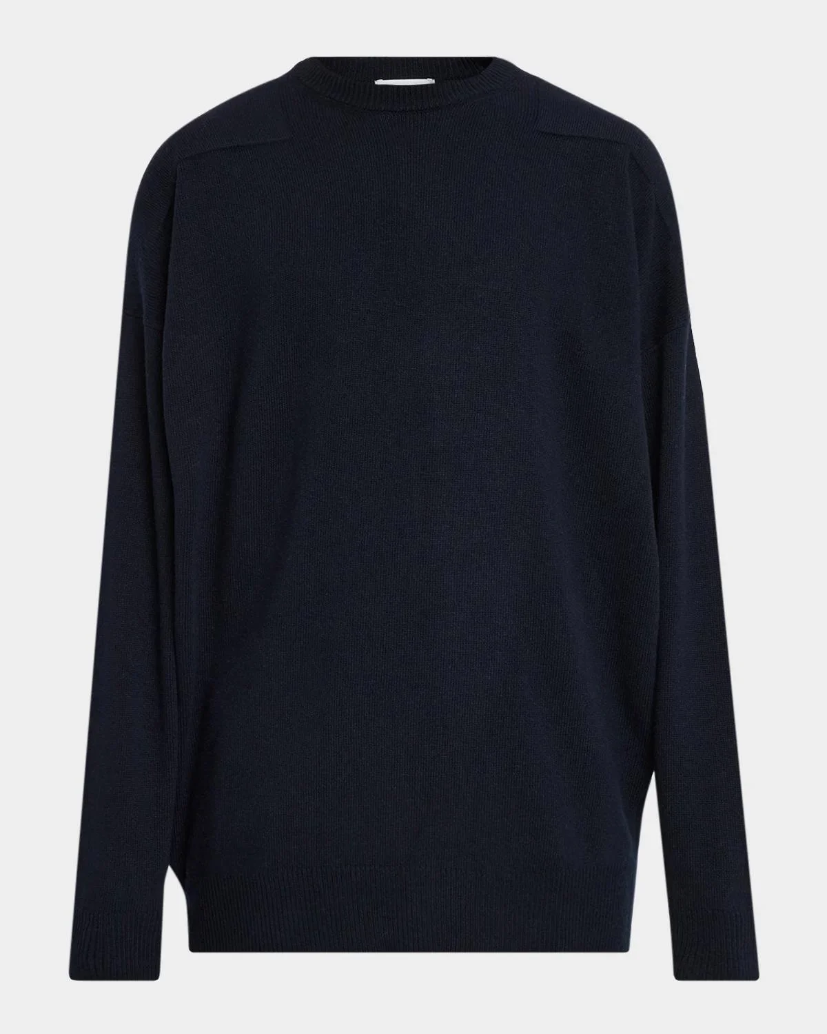 Men's Dropped-Shoulder Crewneck Sweater - 1