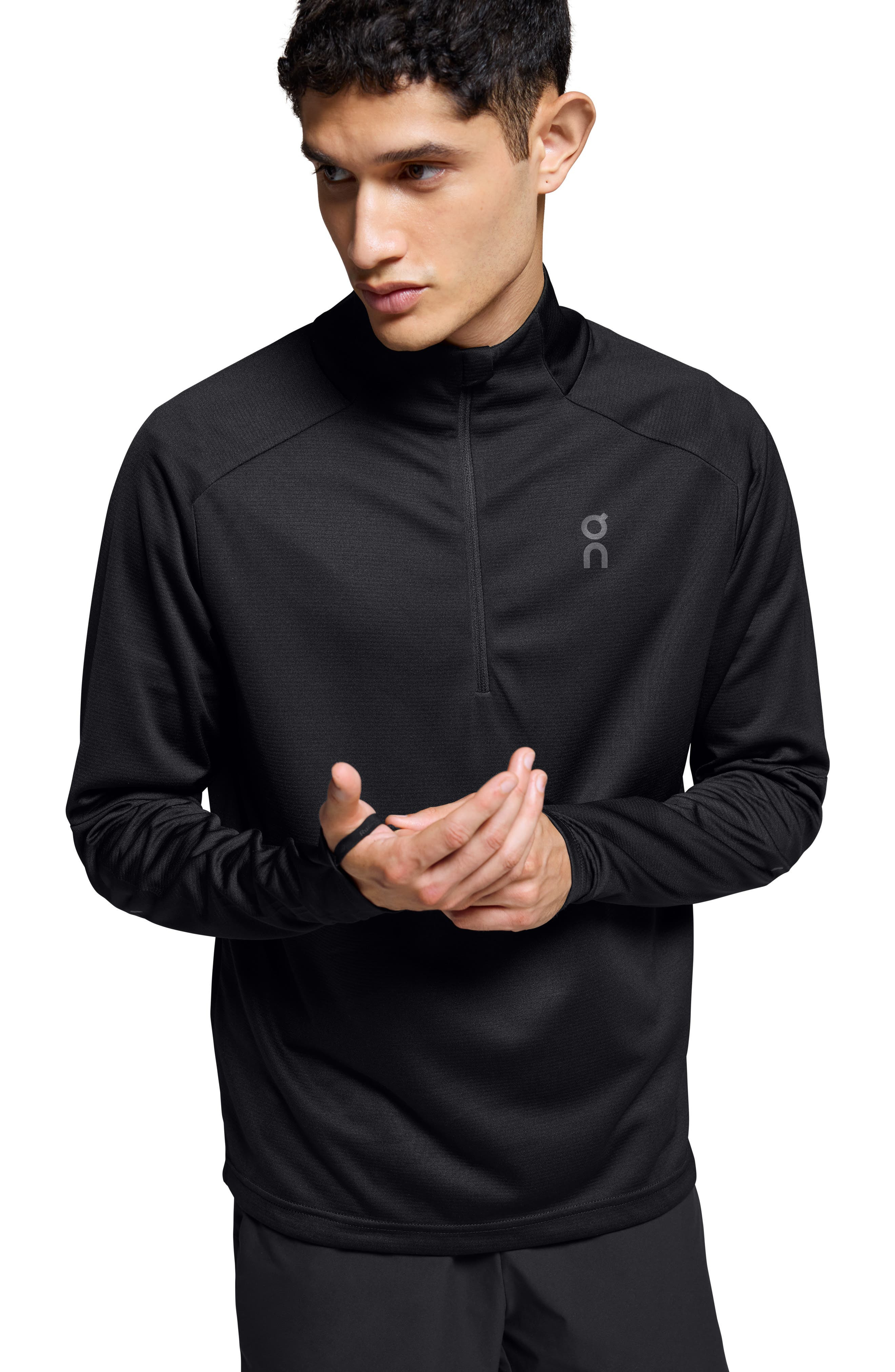 Climate Knit Quarter Zip Running Top - 3