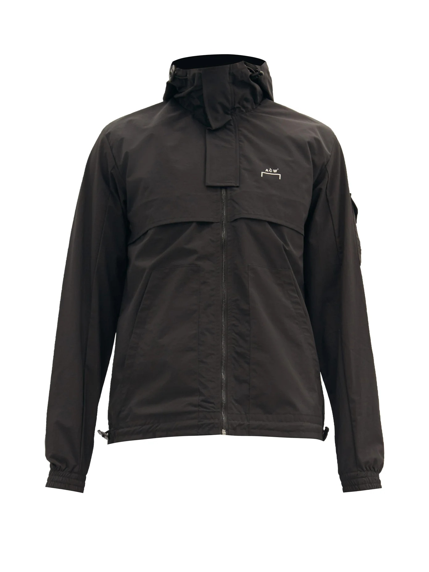 Storm compass-pocket hooded jacket - 1