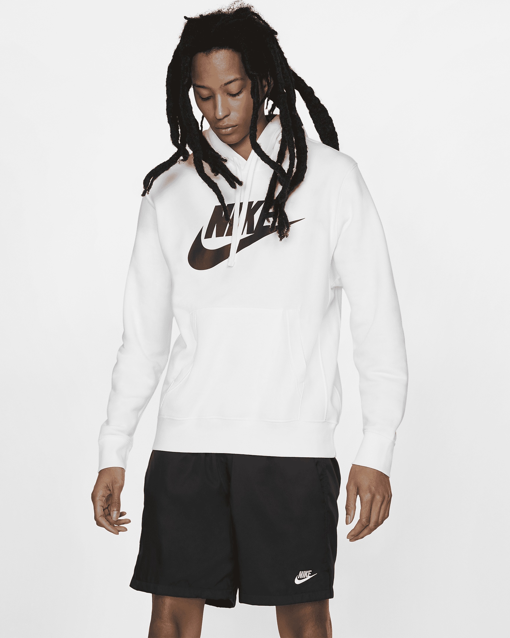 Nike Sportswear Club Fleece Men's Graphic Pullover Hoodie - 1