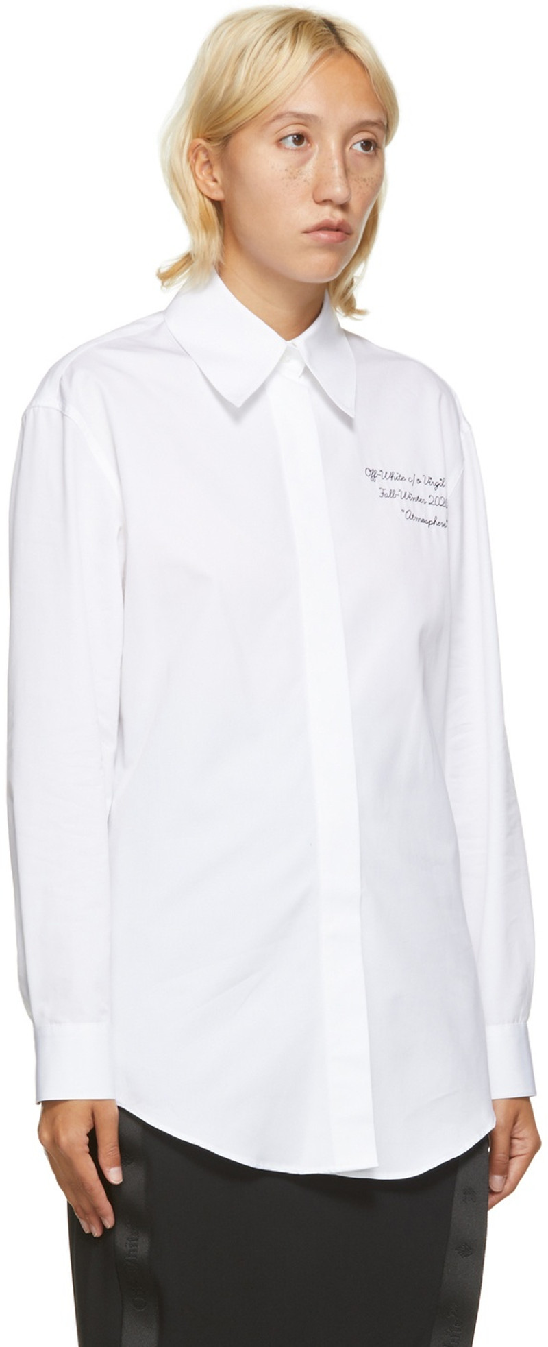 Off-White White Basic Logo Shirt outlook