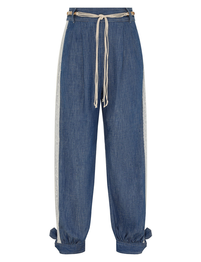 AWAKEN DENIM HAREM PANT 1