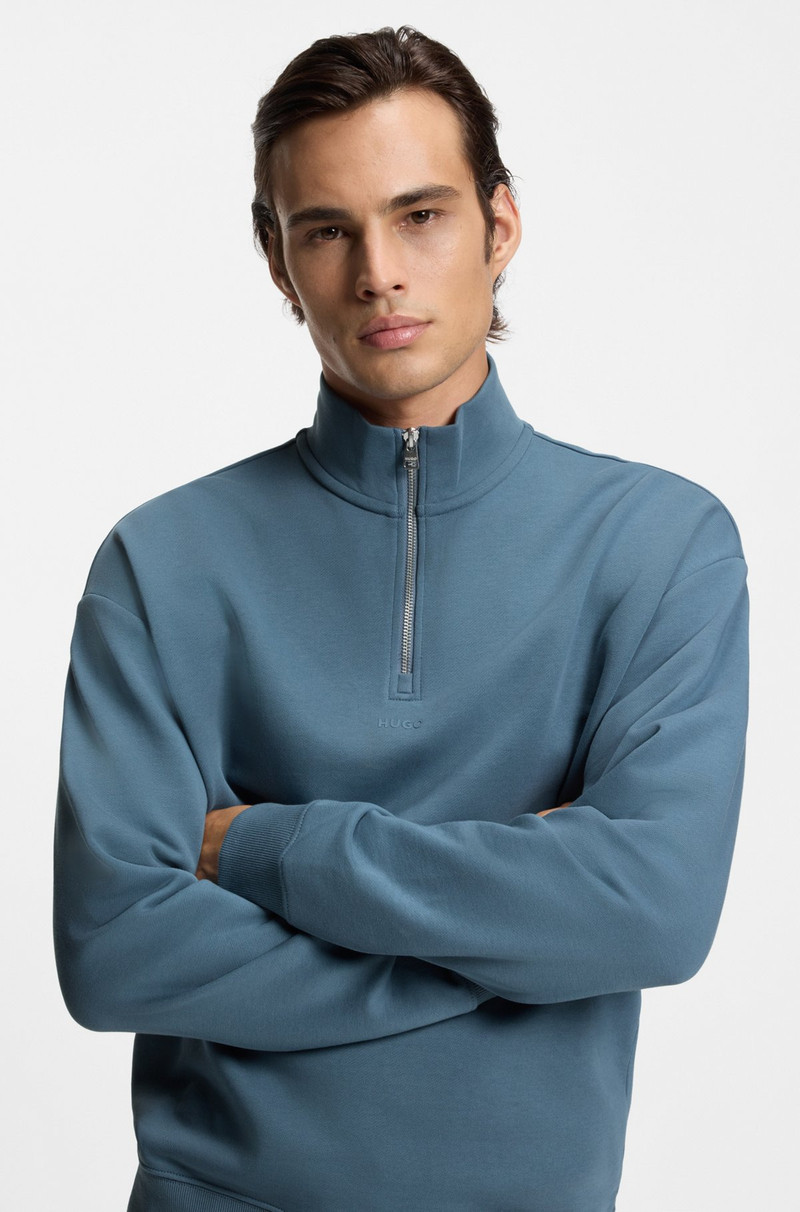 LOGO-PRINT SWEATSHIRT IN COTTON TERRY 3