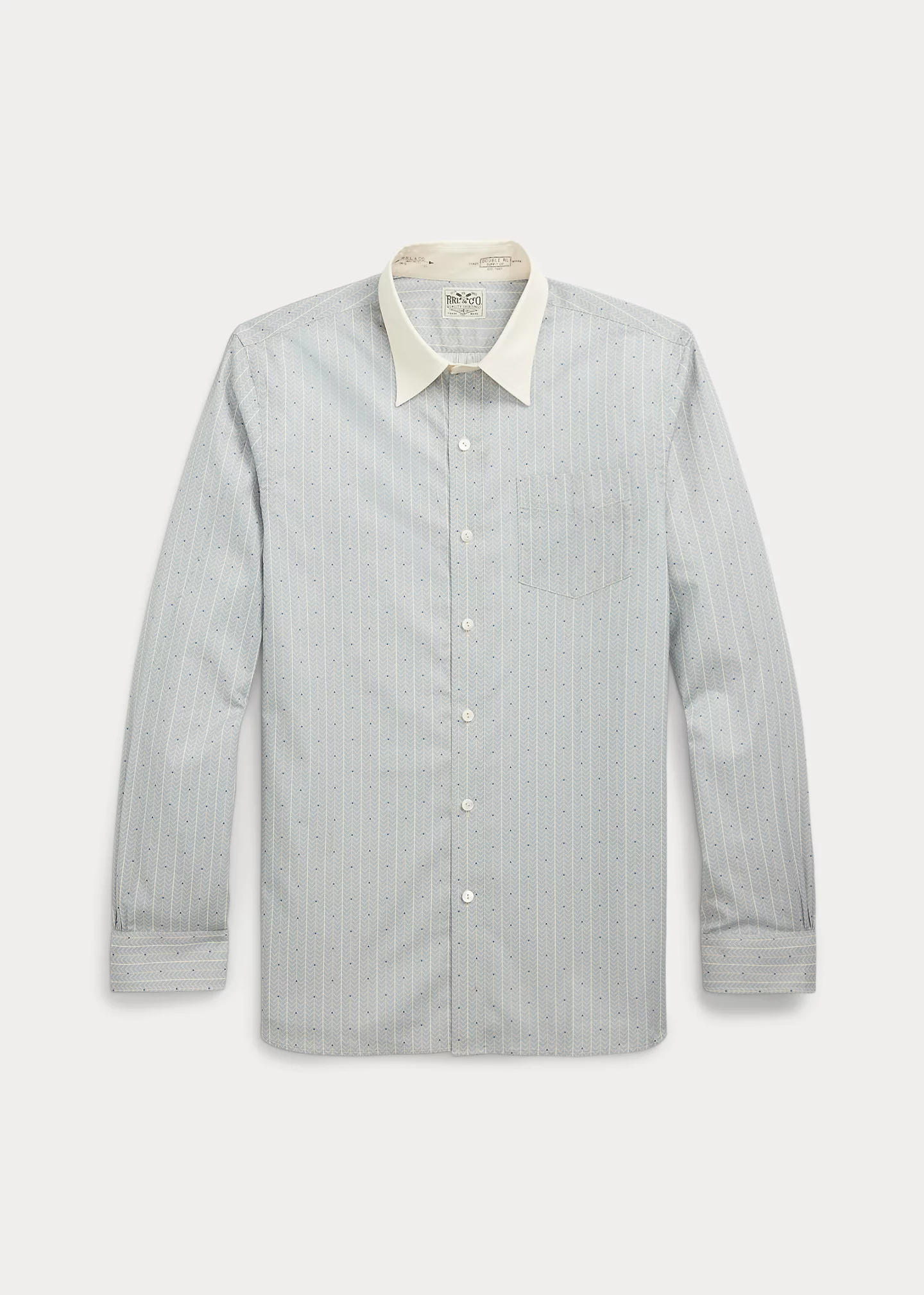Slim Fit Print Woven Shirt - 6