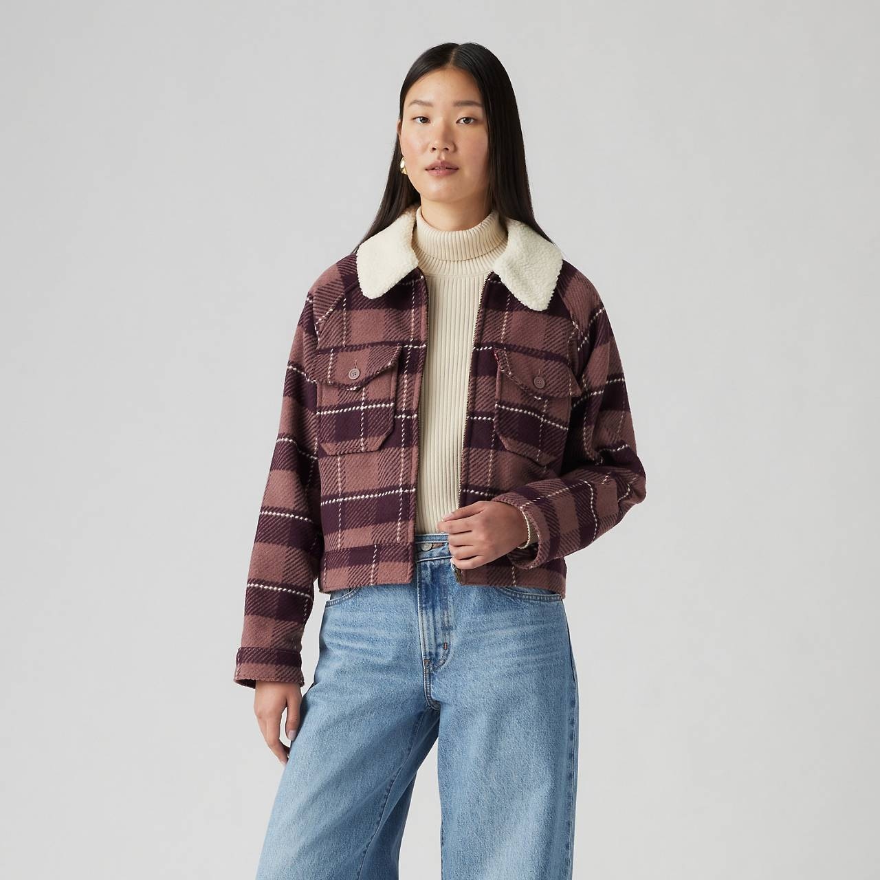 SHRUNKEN '90S FLANNEL JACKET - 2