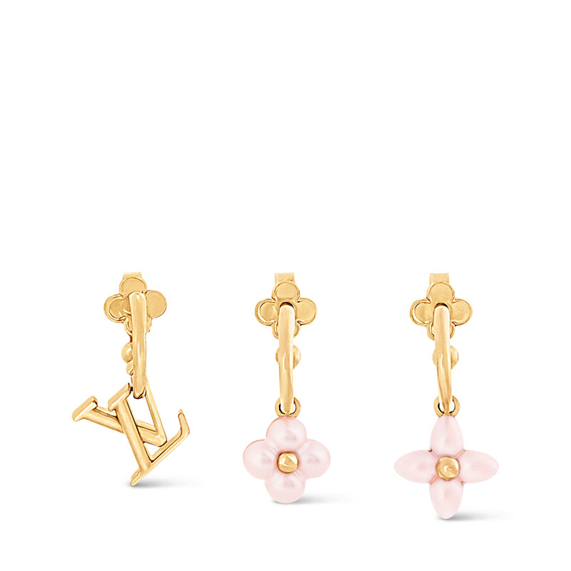 LV Floragram Earrings 1