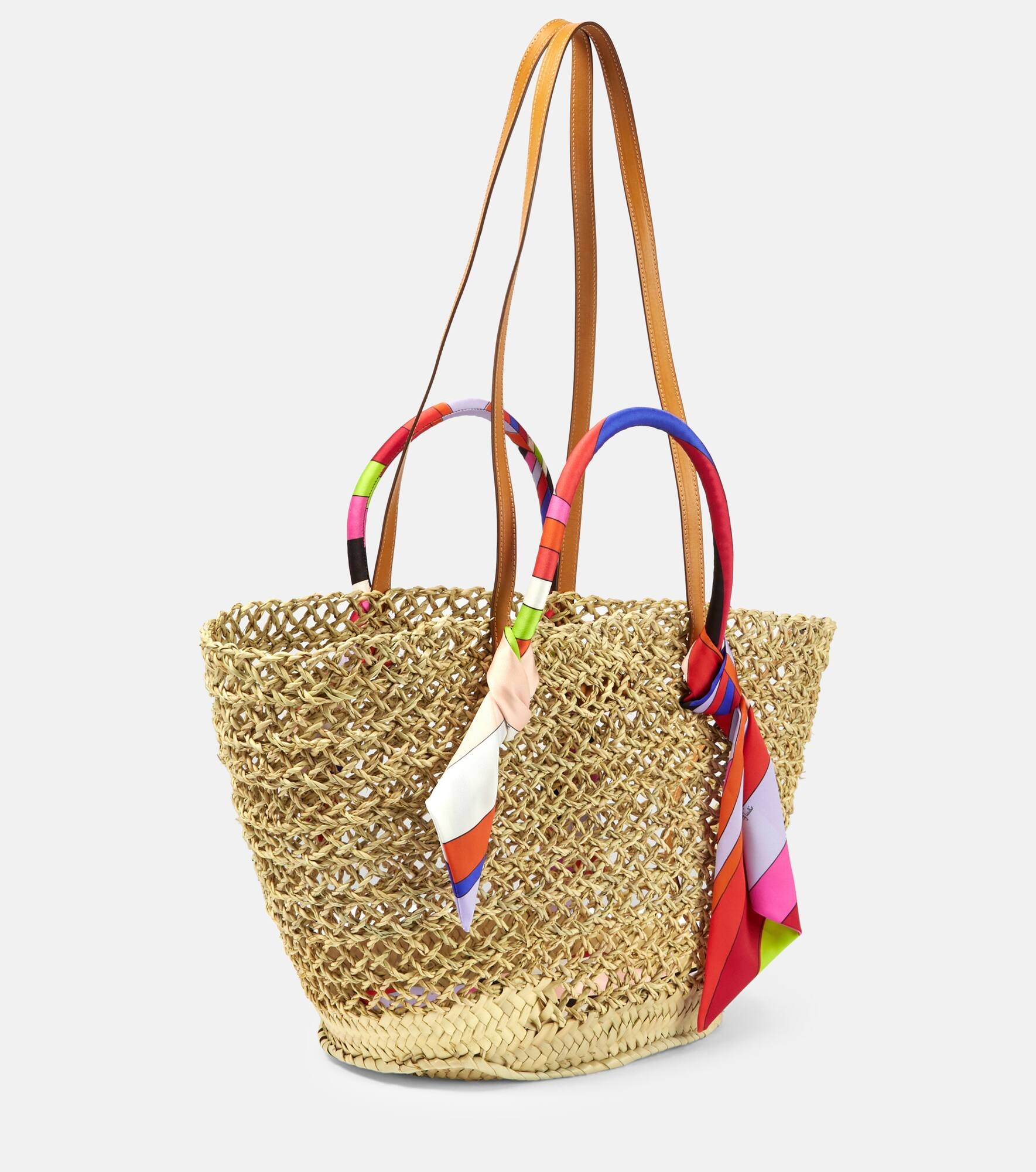 Straw tote bag - 4