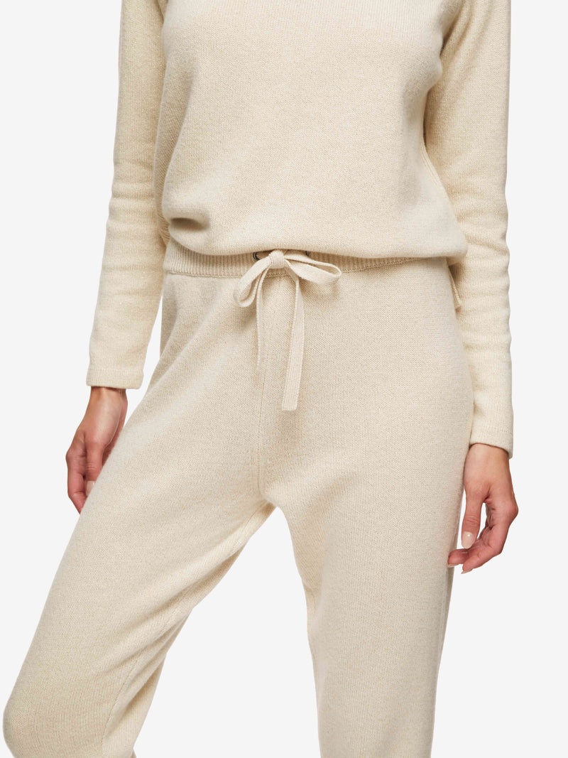 Women's Track Pants Daphne Cashmere Cream - 5