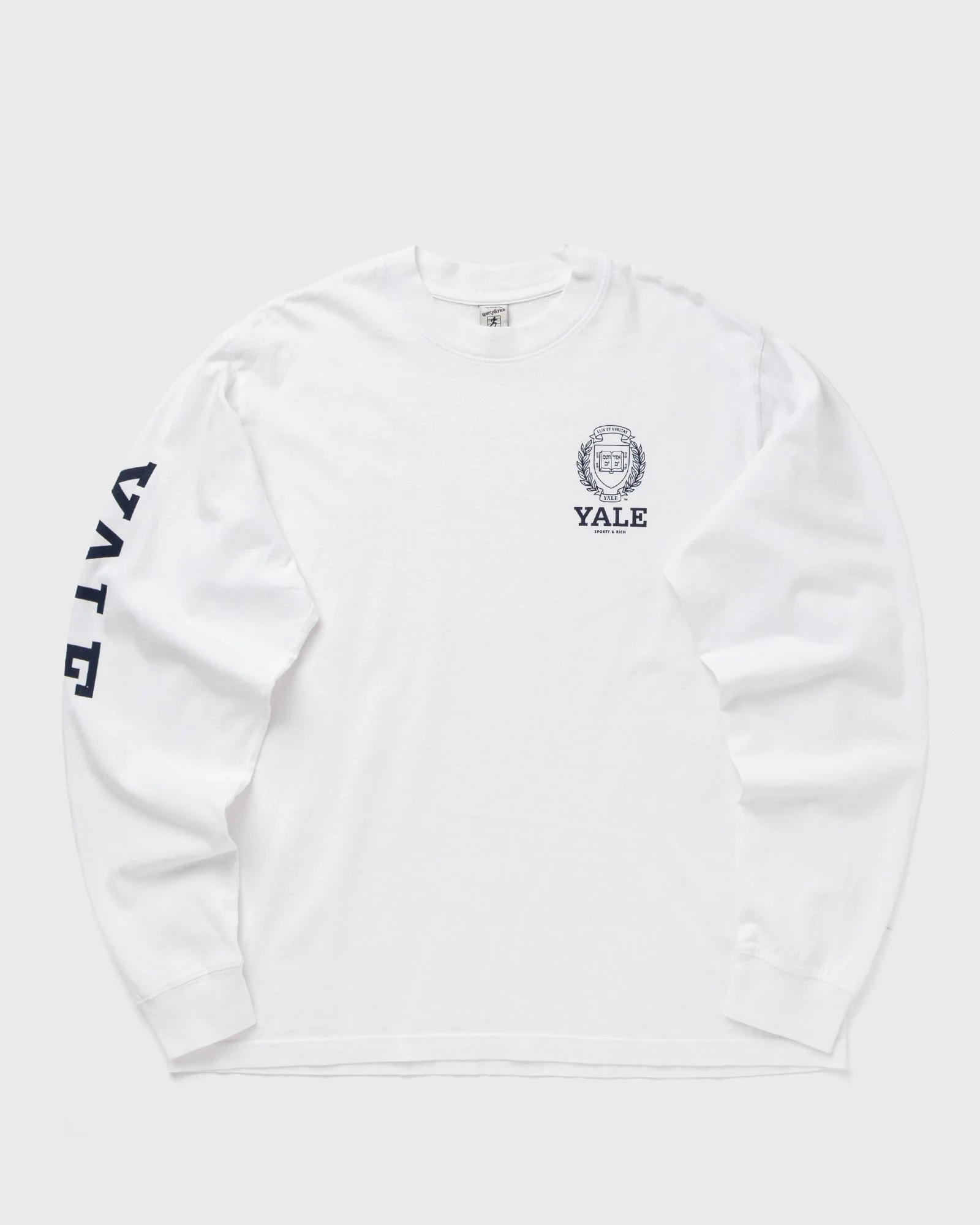 Yale Crest Longsleeve T-Shirt - 1