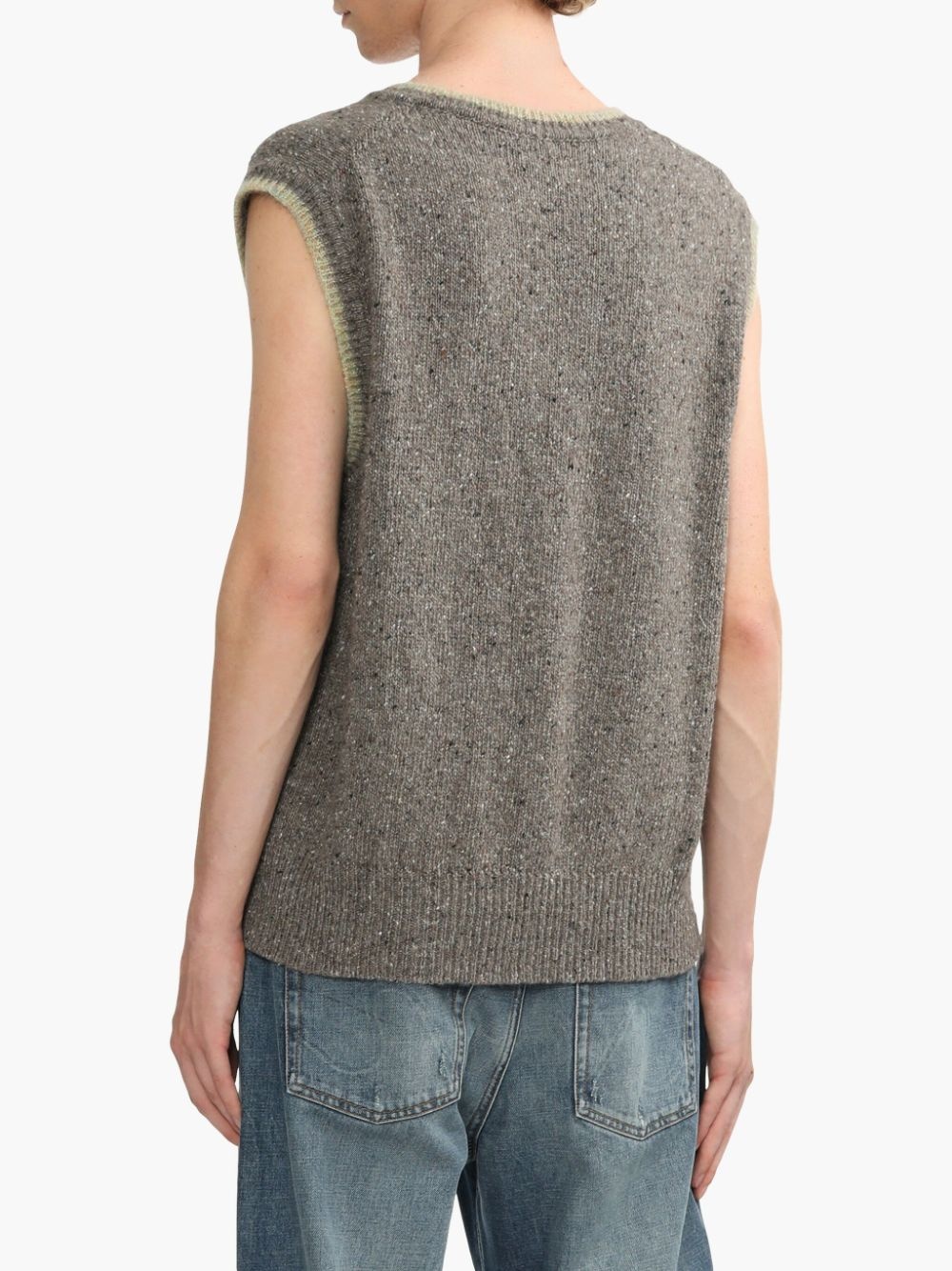 knitted vest - 4