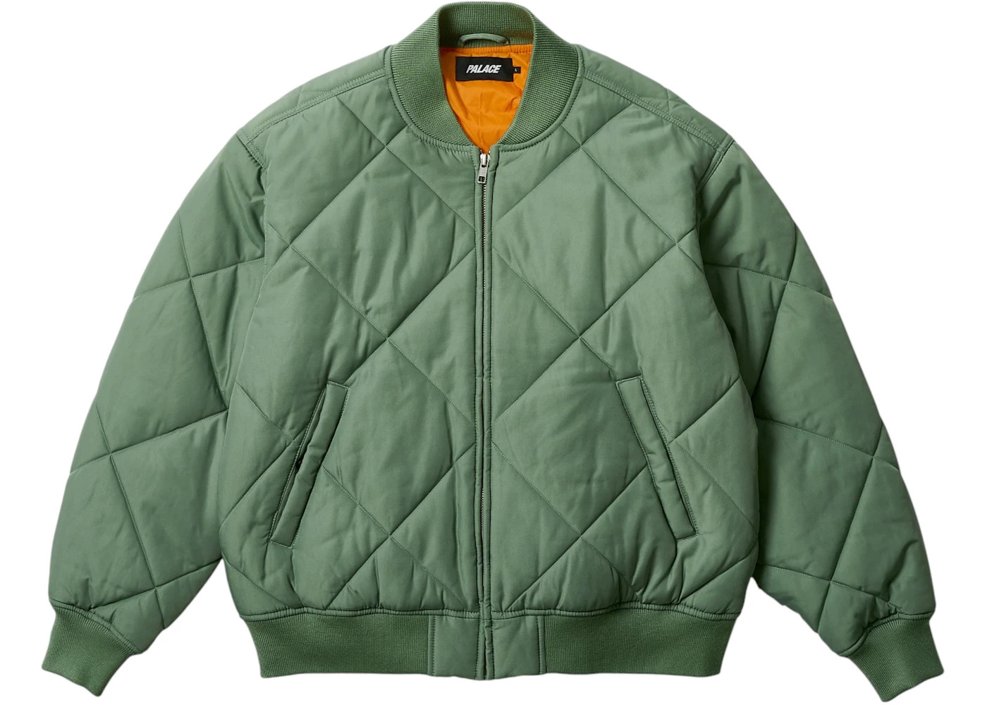 Palace Fairy Bomber Jacket Olive - 2