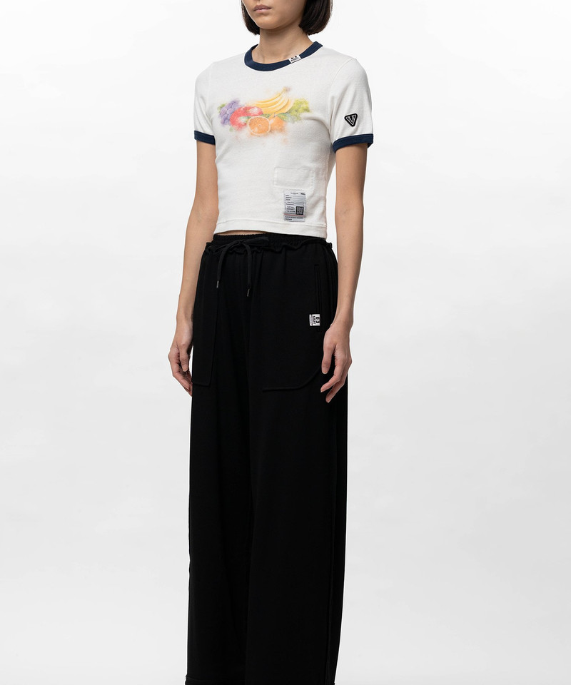Fruit Printed Ringer Mini T-shirt 6