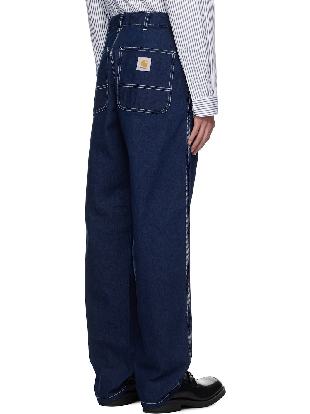 Blue Simple Jeans - 3