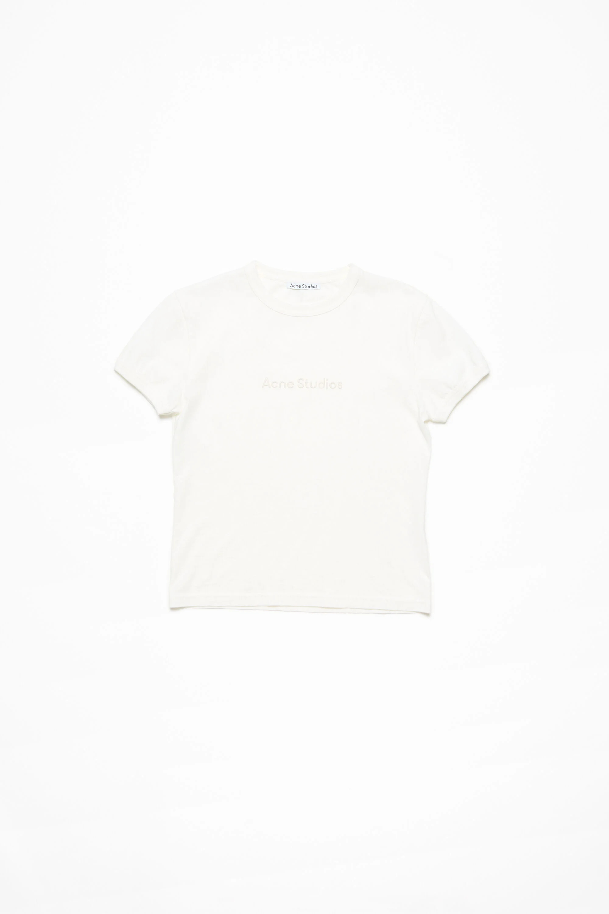 Logo t-shirt - fitted fit - Cold white - 6