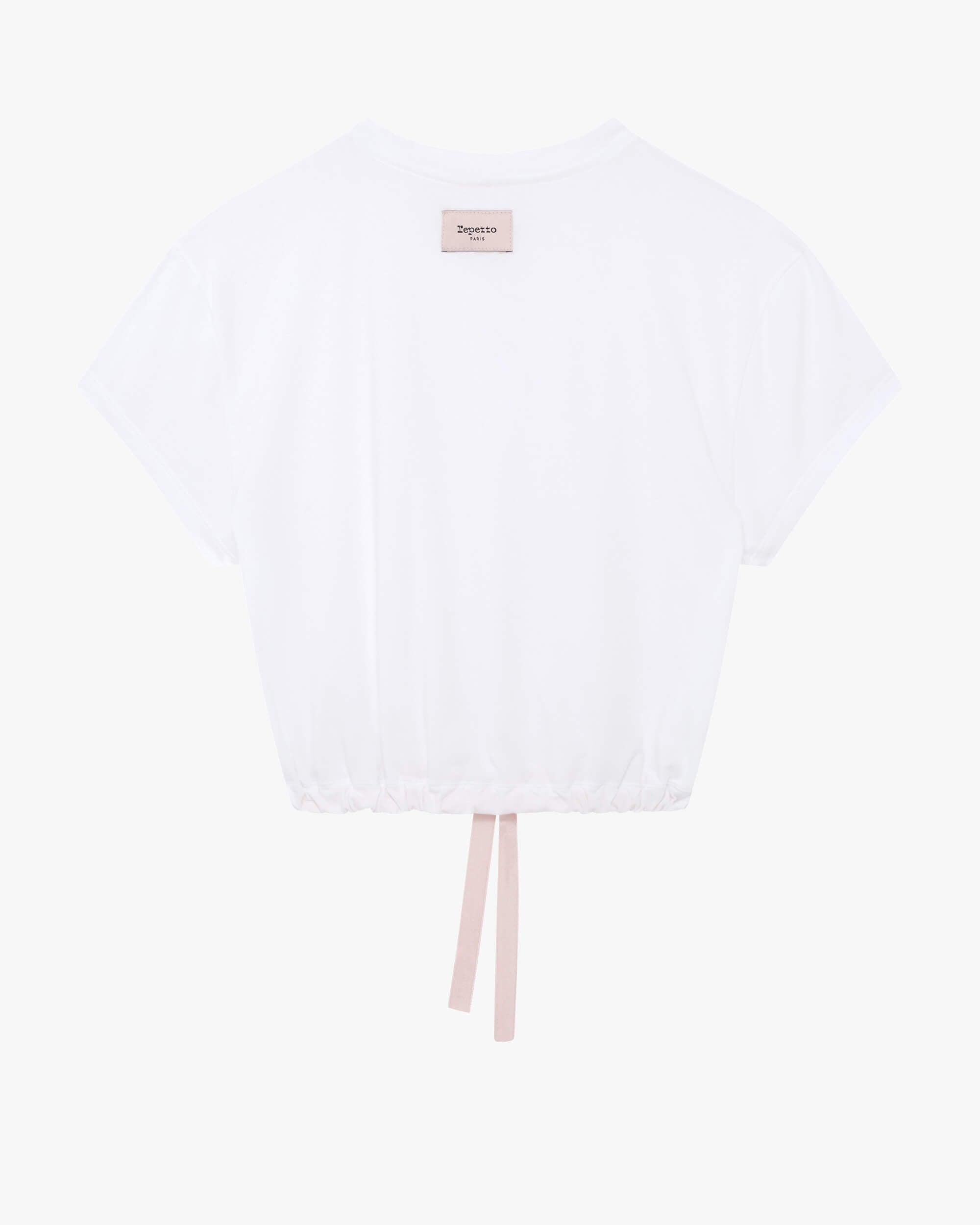 SATIN RIBBON CROP TOP - 4