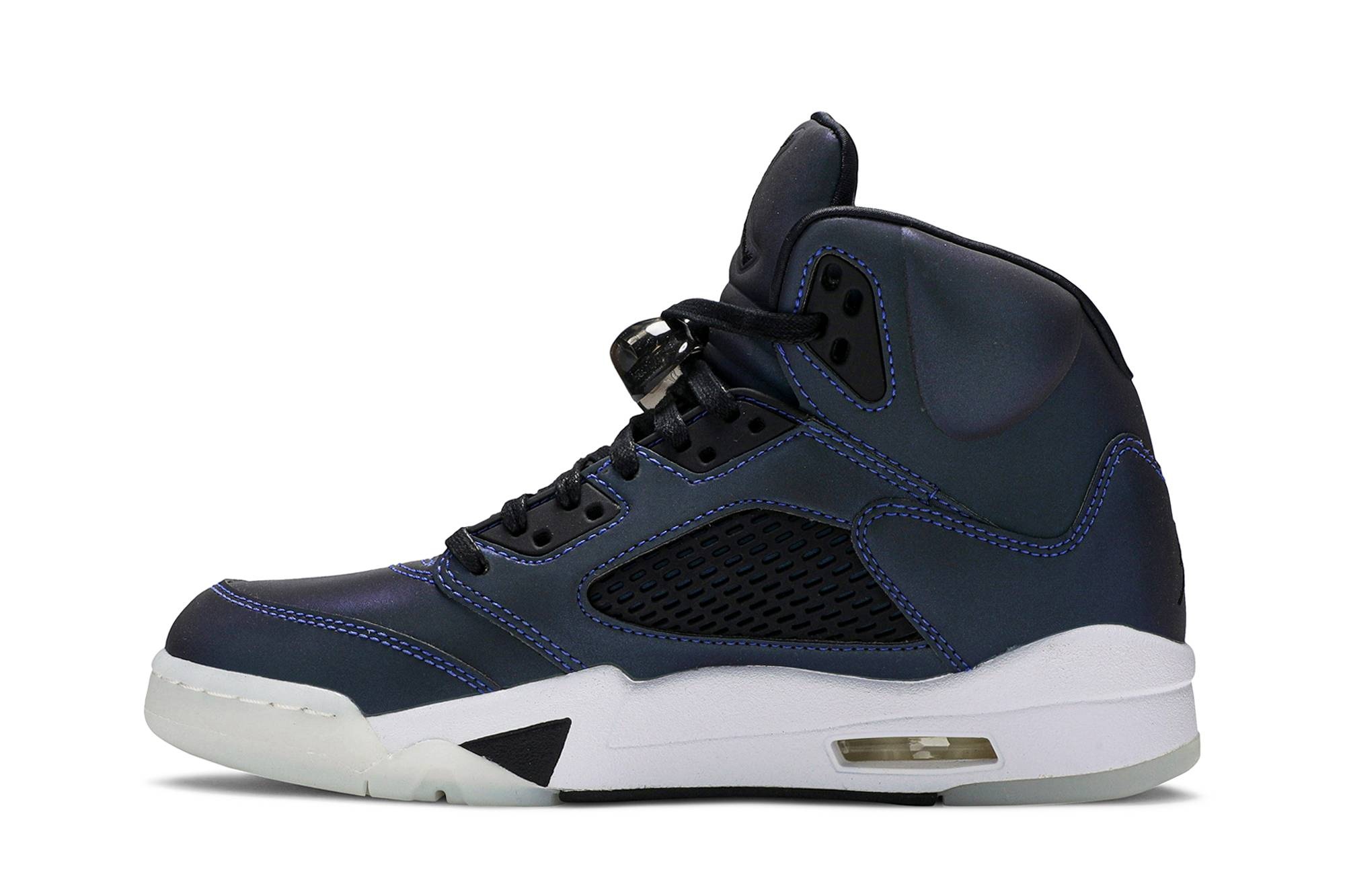 Wmns Air Jordan 5 Retro 'Oil Grey' - 3