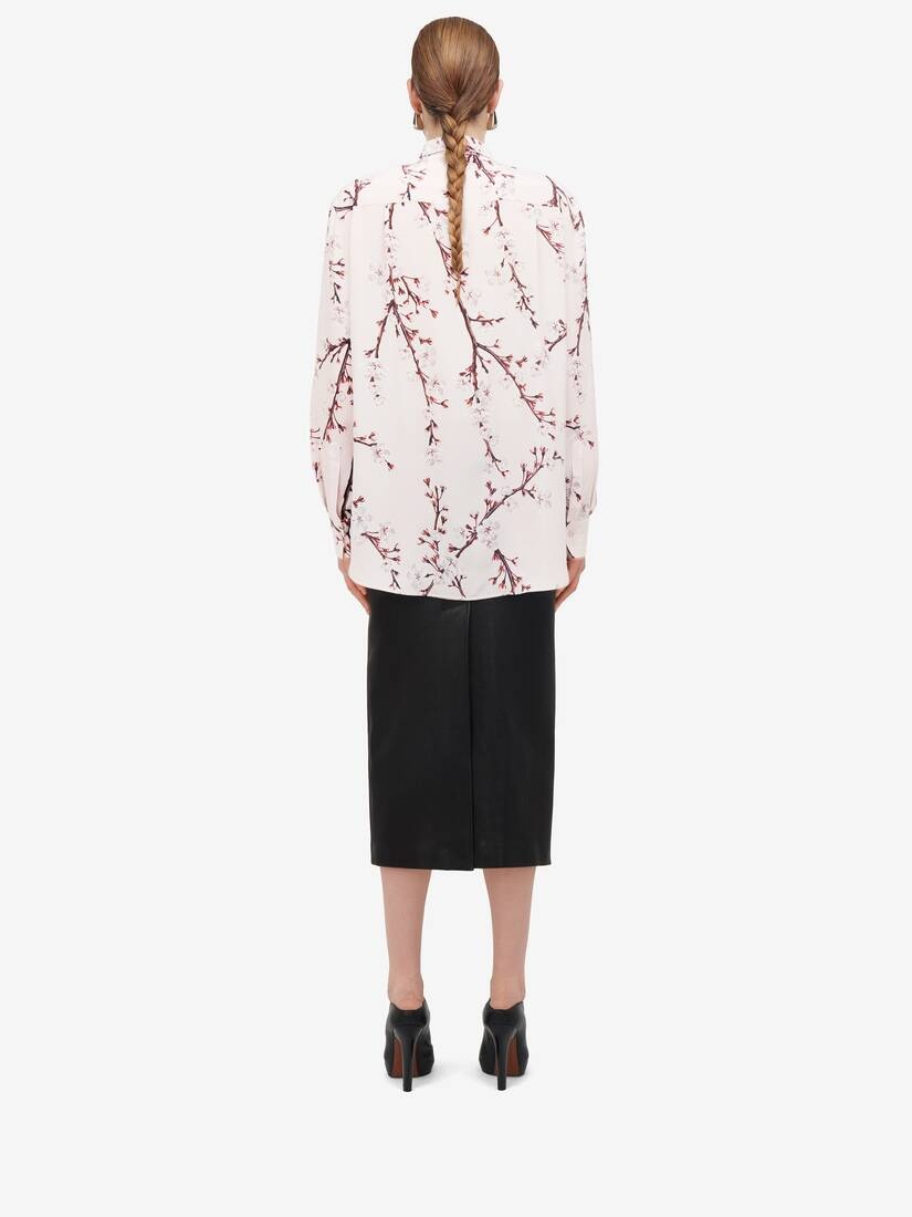 Women's Cherry Blossom Classic Shirt in Pink - 5