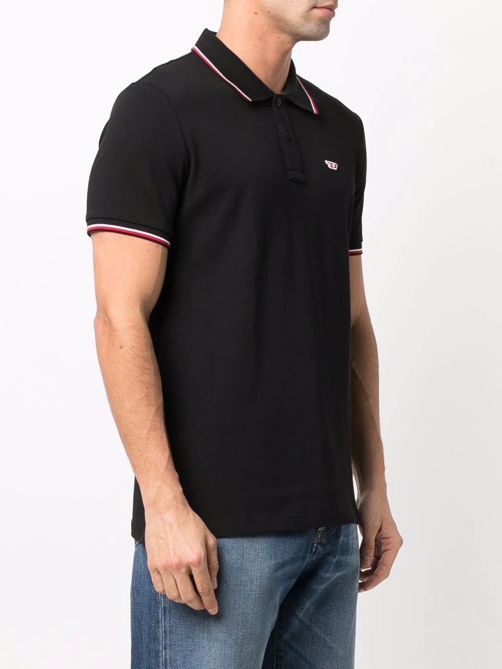 embroidered-logo polo shirt - 4