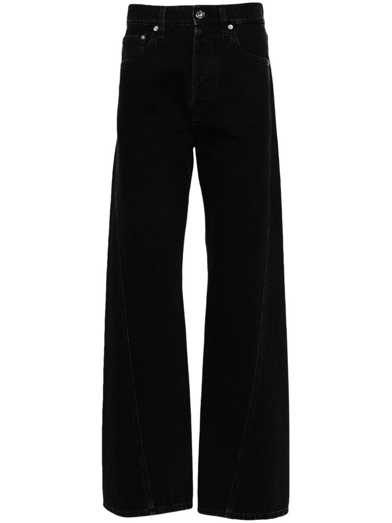 seam-detail jeans 1