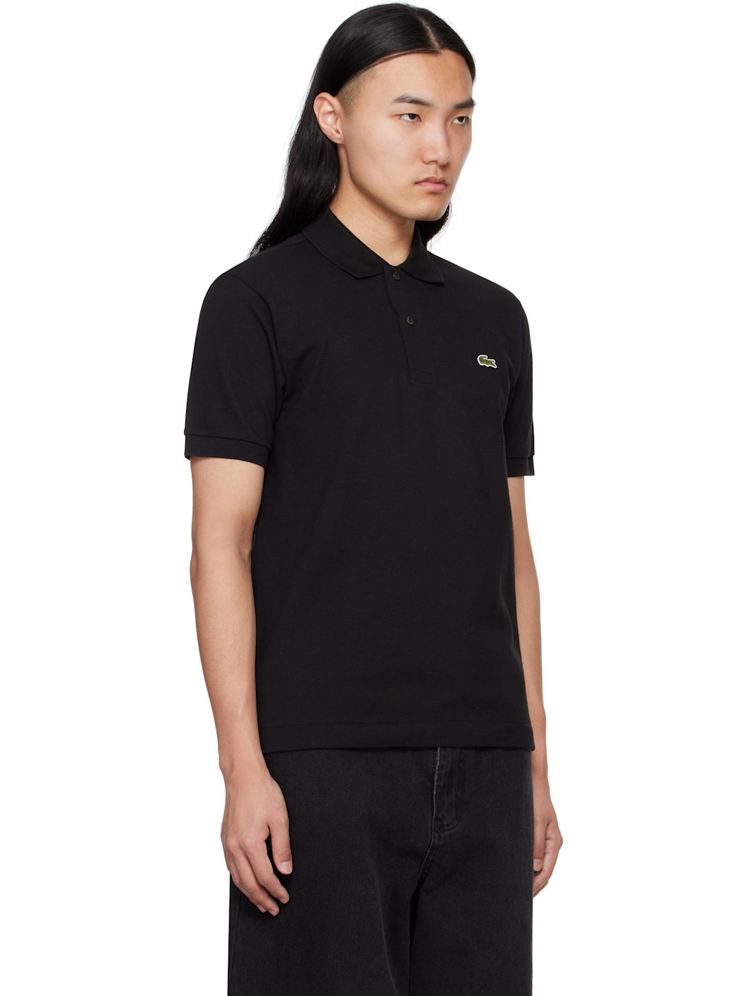 Black Classic Fit Original L.12.12 Polo - 2