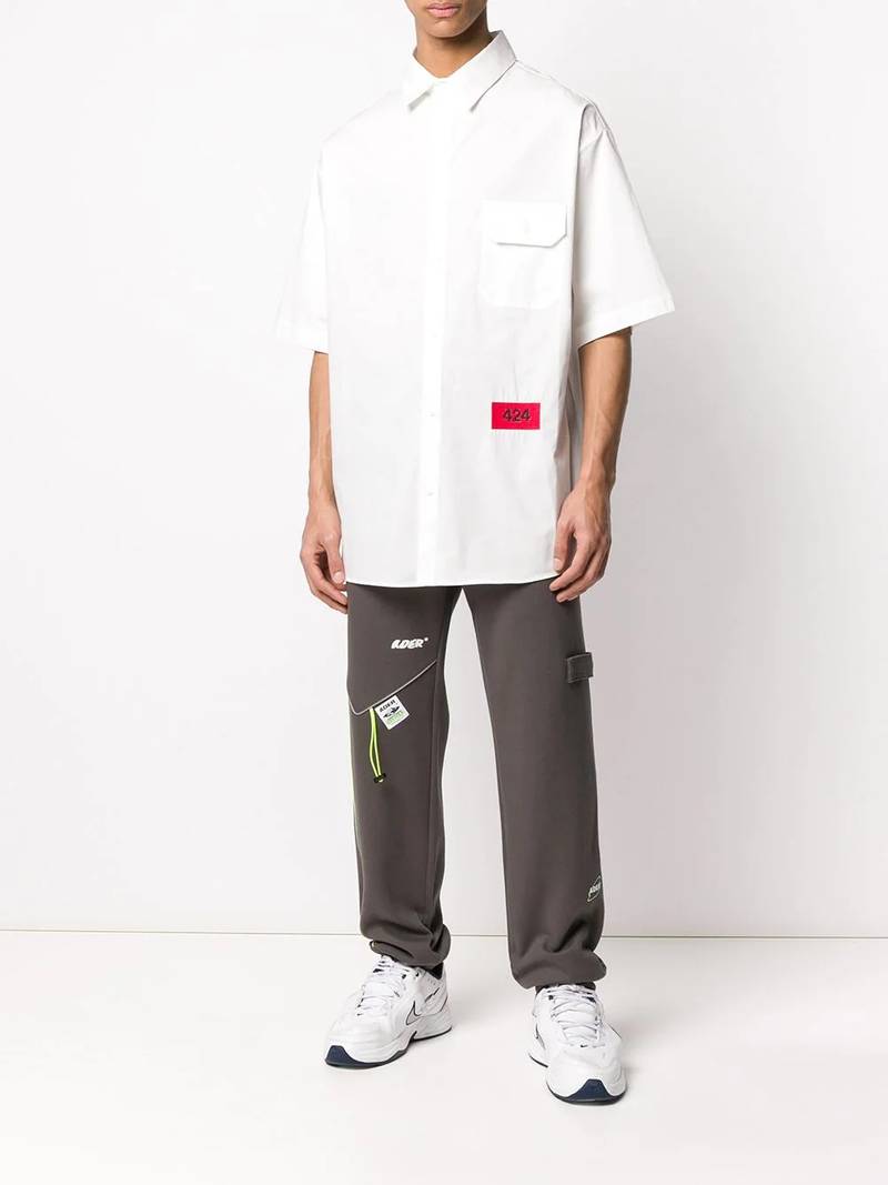 424 button down flap pocket shirt outlook