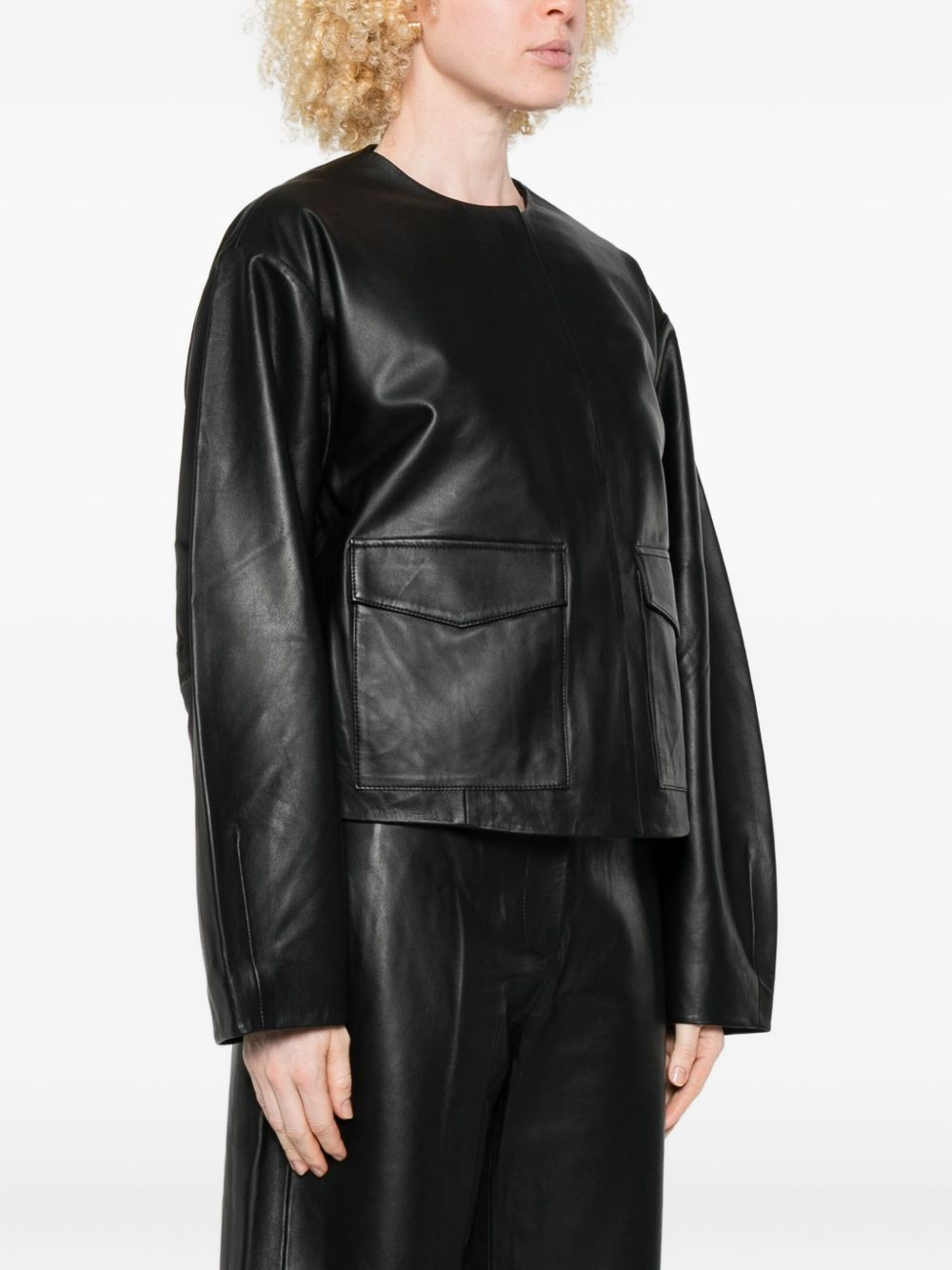 leather jacket - 3