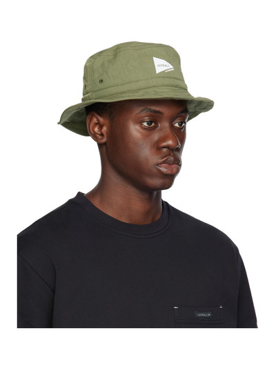 and Wander Khaki Gramicci Edition Nyco Bucket Hat outlook