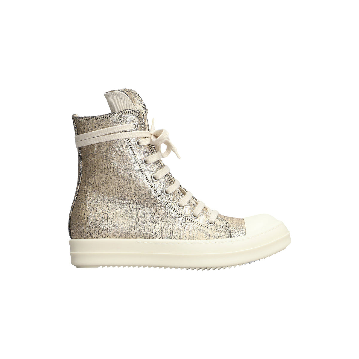 DENIM SNEAKERS (GOLD/MILK) - 1