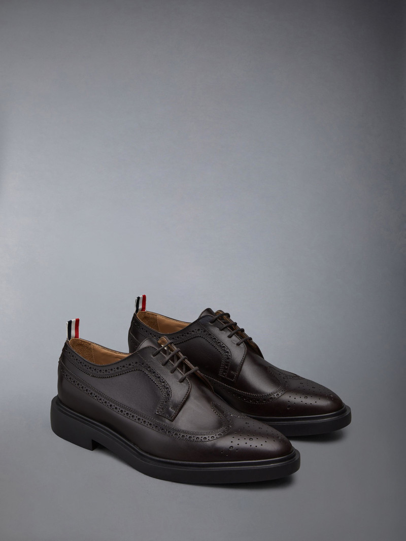 Thom Browne LONGWING BROGUE W/ LIGHTWEIGHT RUBBER SOLE IN BOX CALF outlook