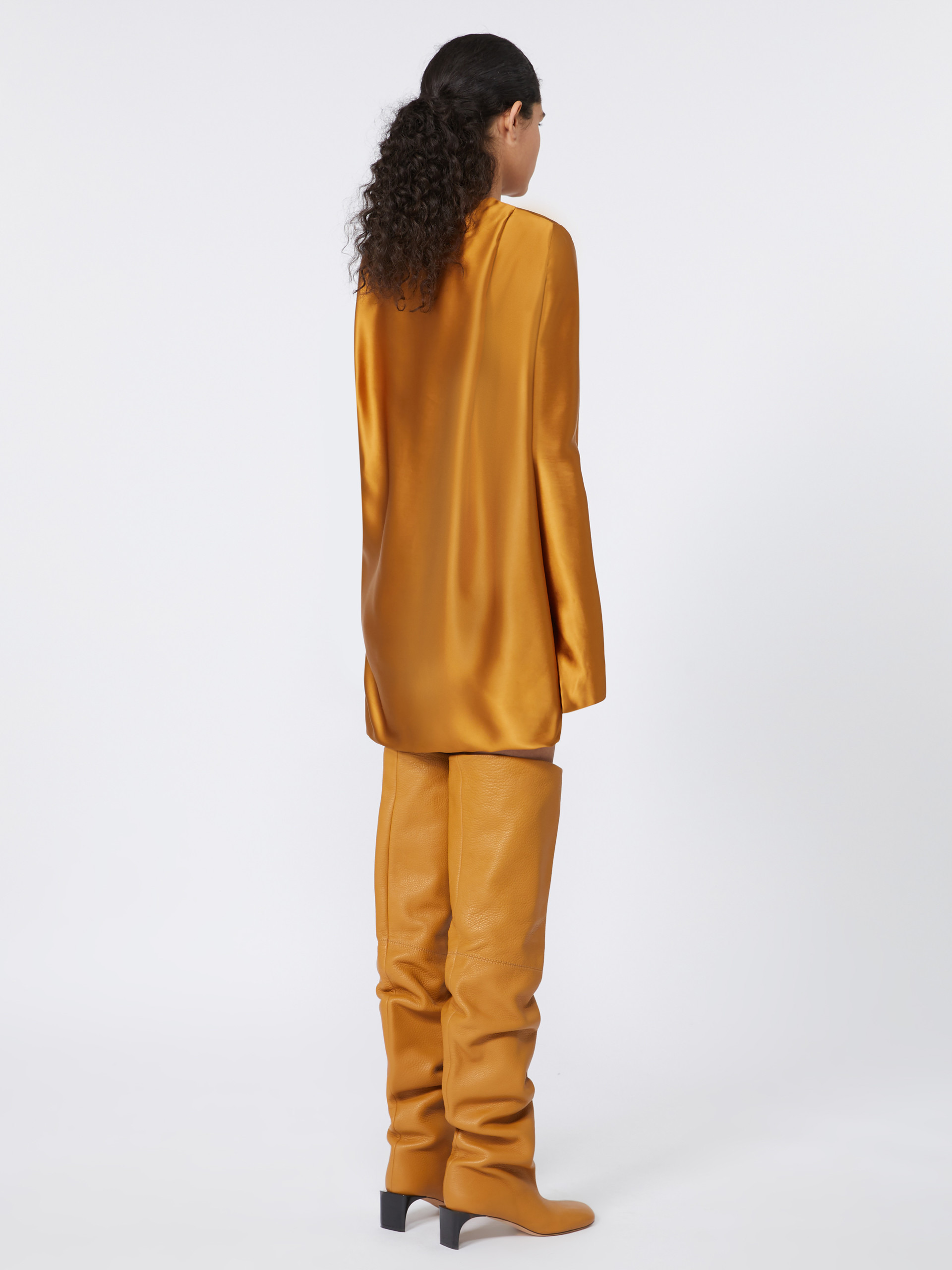 ALFIERE1234 Dress with asymmetric panel - RUNWAY - 4